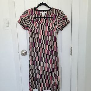 Diane Von Furstenberg wool blend dress